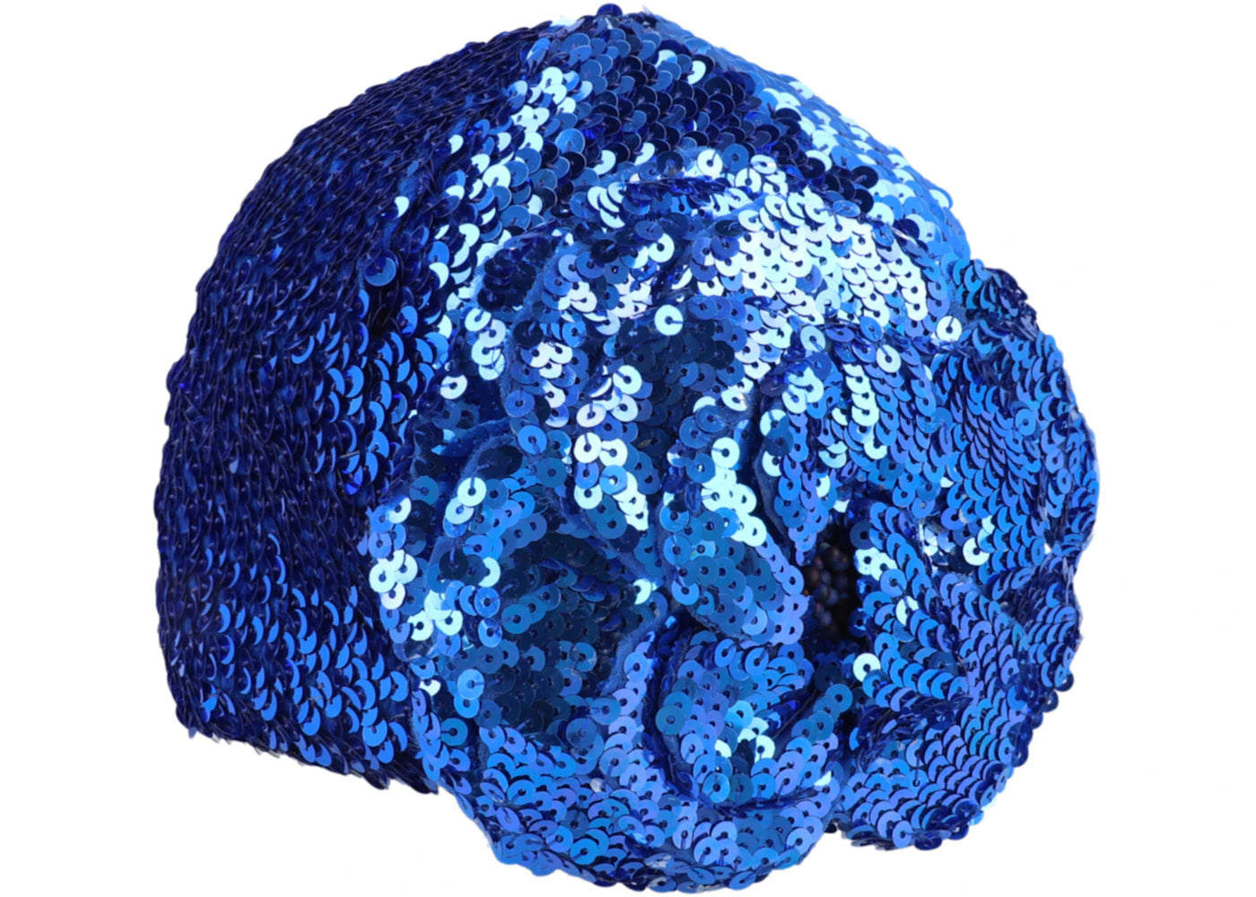 Gucci Sequin Cuffiet Hat Bright Blue
