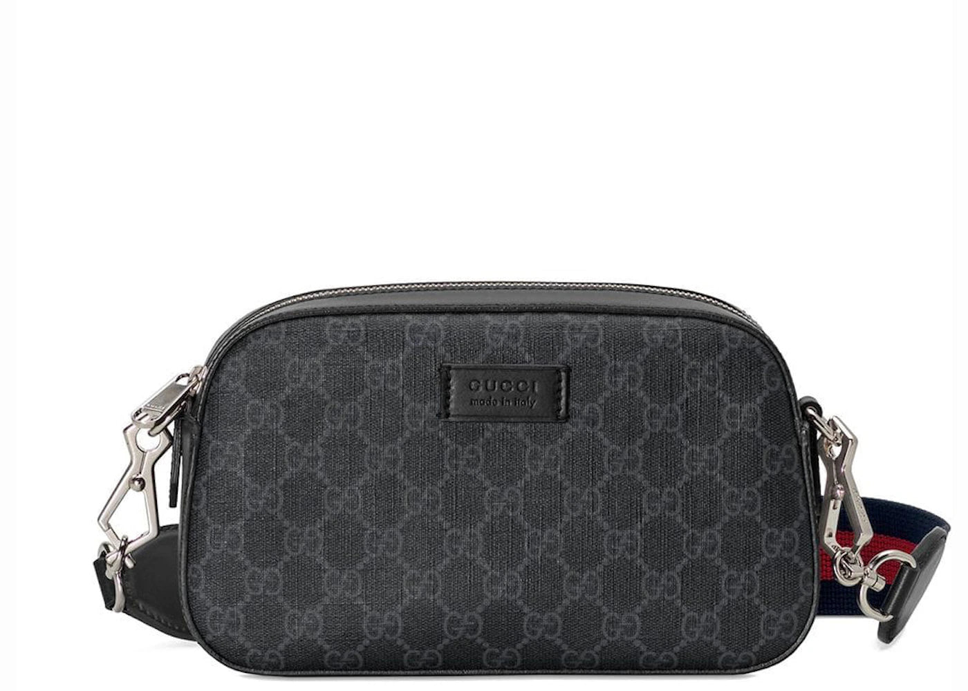 Gucci Shoulder Bag GG Supreme Small Black/Grey