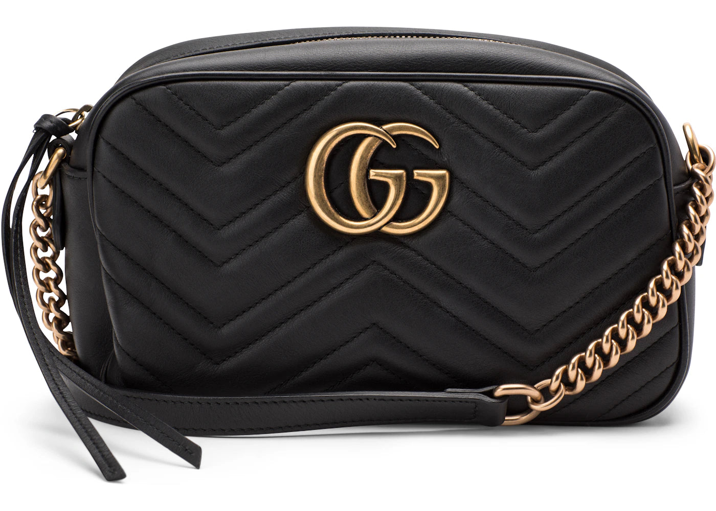 Gucci GG Marmont Camera Bag Matelasse Small Black