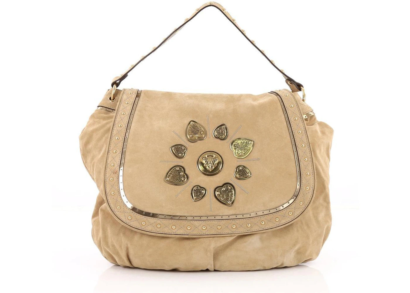 Gucci Irina Shoulder Babouska Large Beige