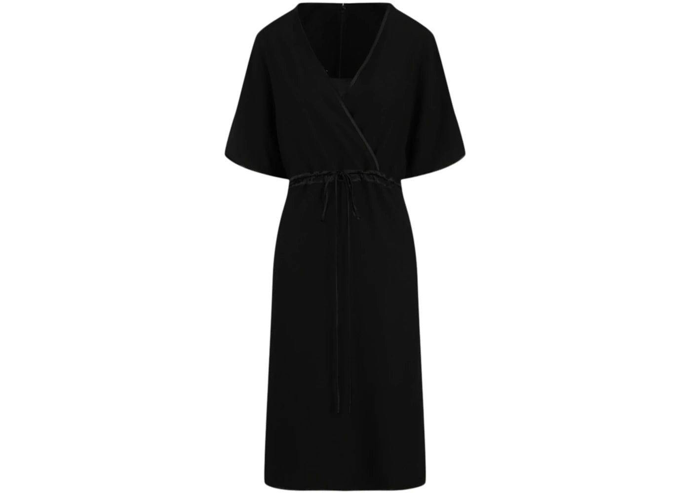 Gucci Silk Blend Dress Black