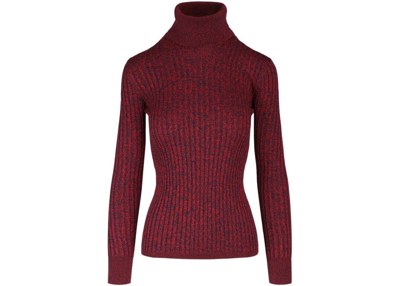Gucci Silk Blend Turtleneck Red