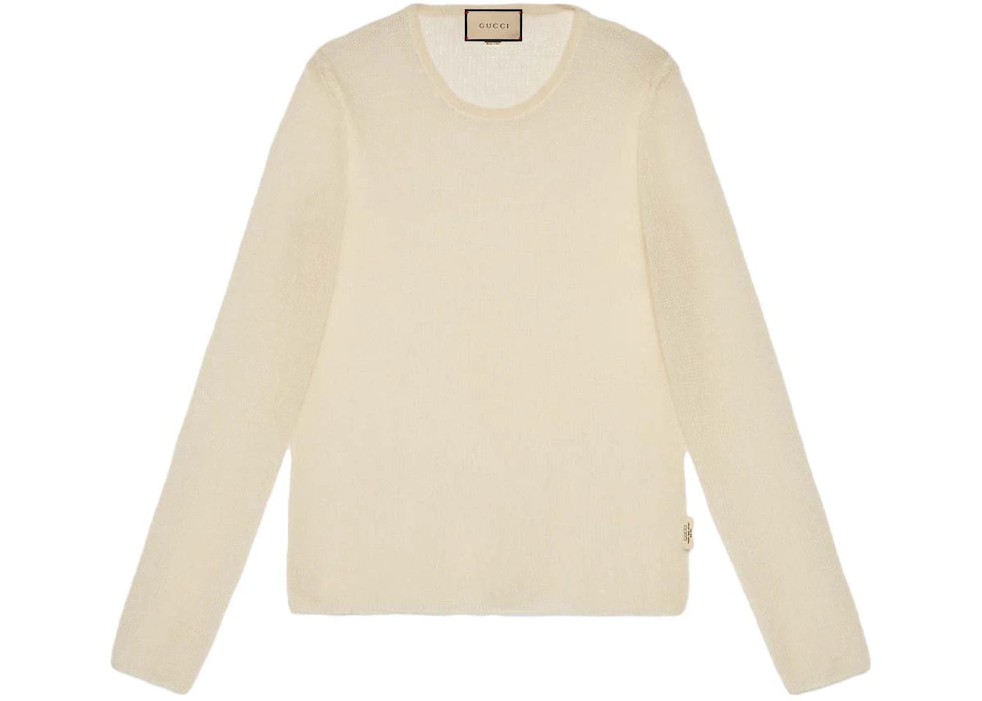 Gucci Silk Mohair Sweater Ivory
