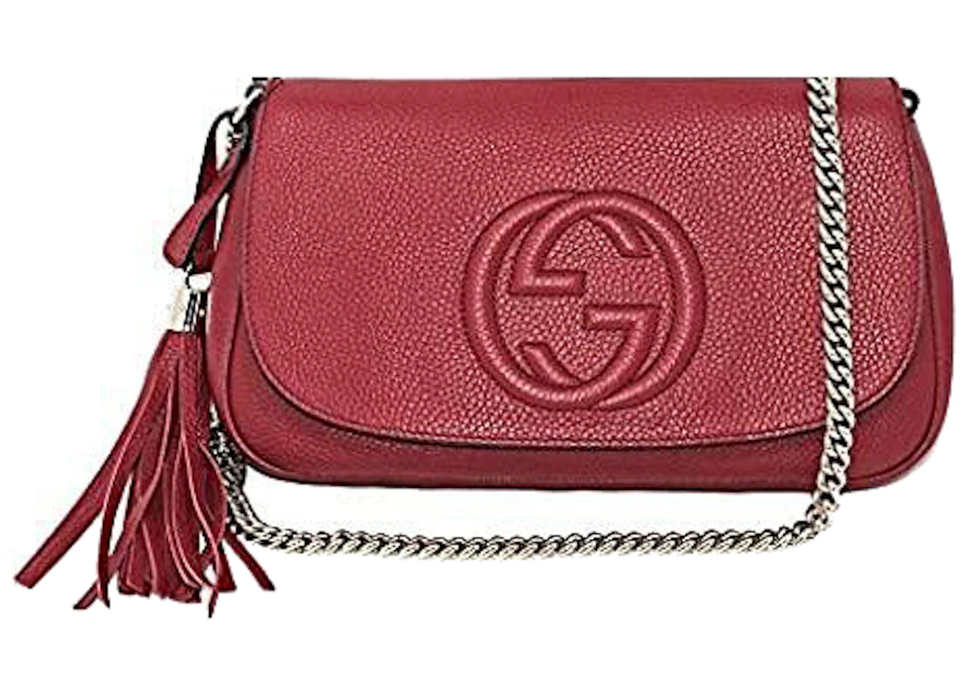 Gucci Soho Red Crossbody Bag Crossbody Bag Red