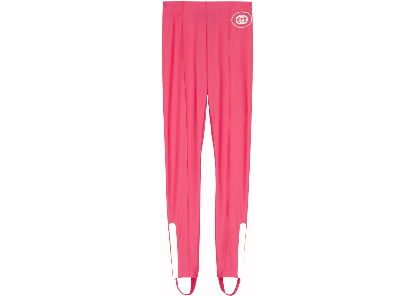 Gucci Sparkling Jersey Stirrup Leggings Pink