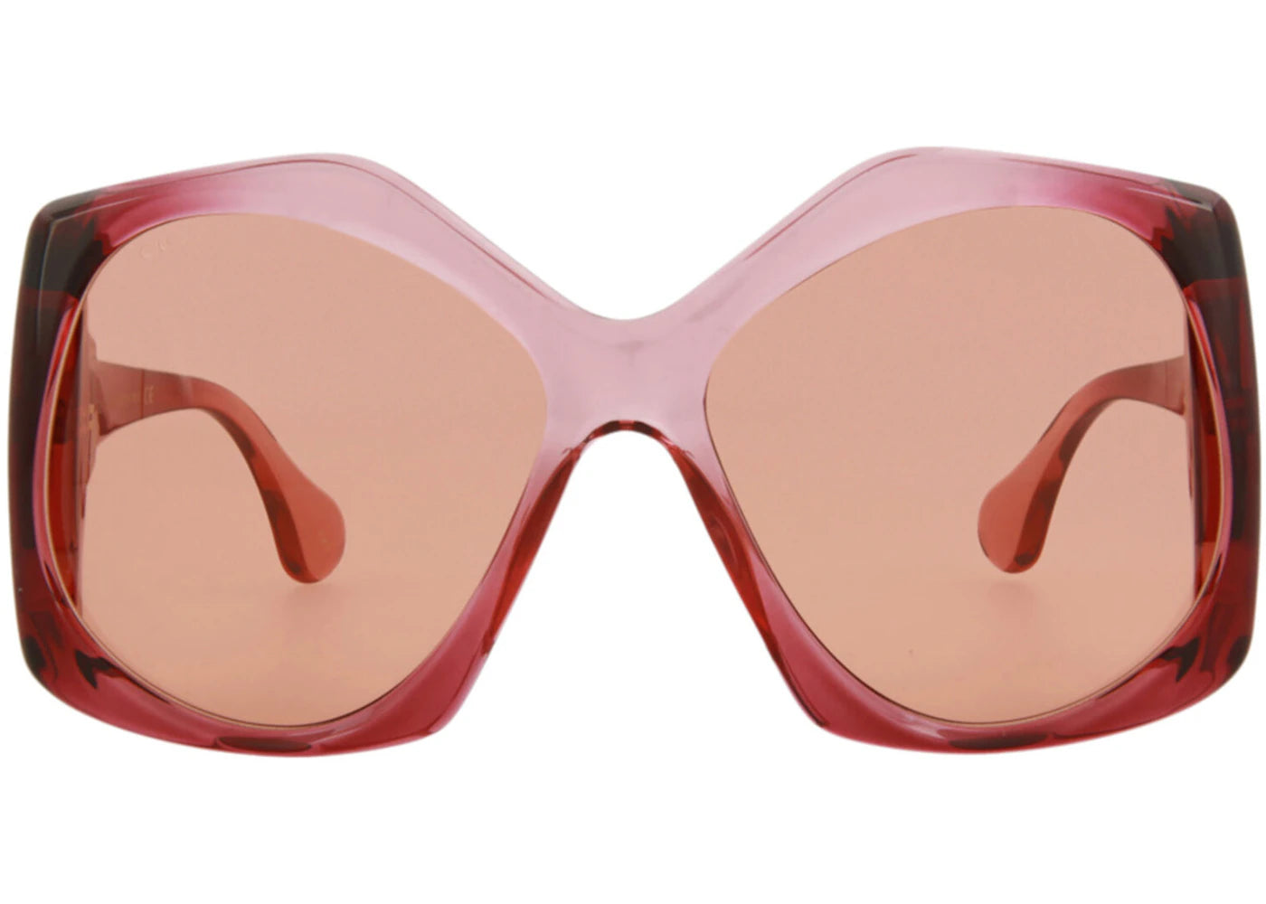 Gucci Sqaure-Frame Injection Sunglasses Burgundy/Orange (GG0875S-30010259-003-60488)