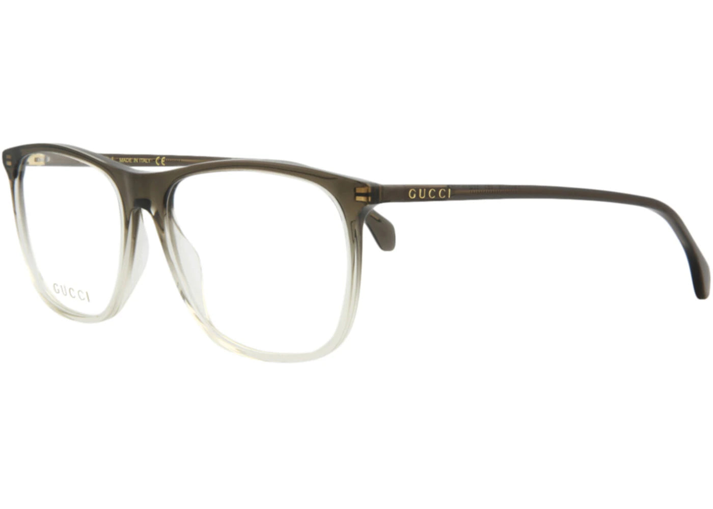 Gucci Square Eyeglasses Grey/Grey/Transparent (GG0554O-30008226-004)