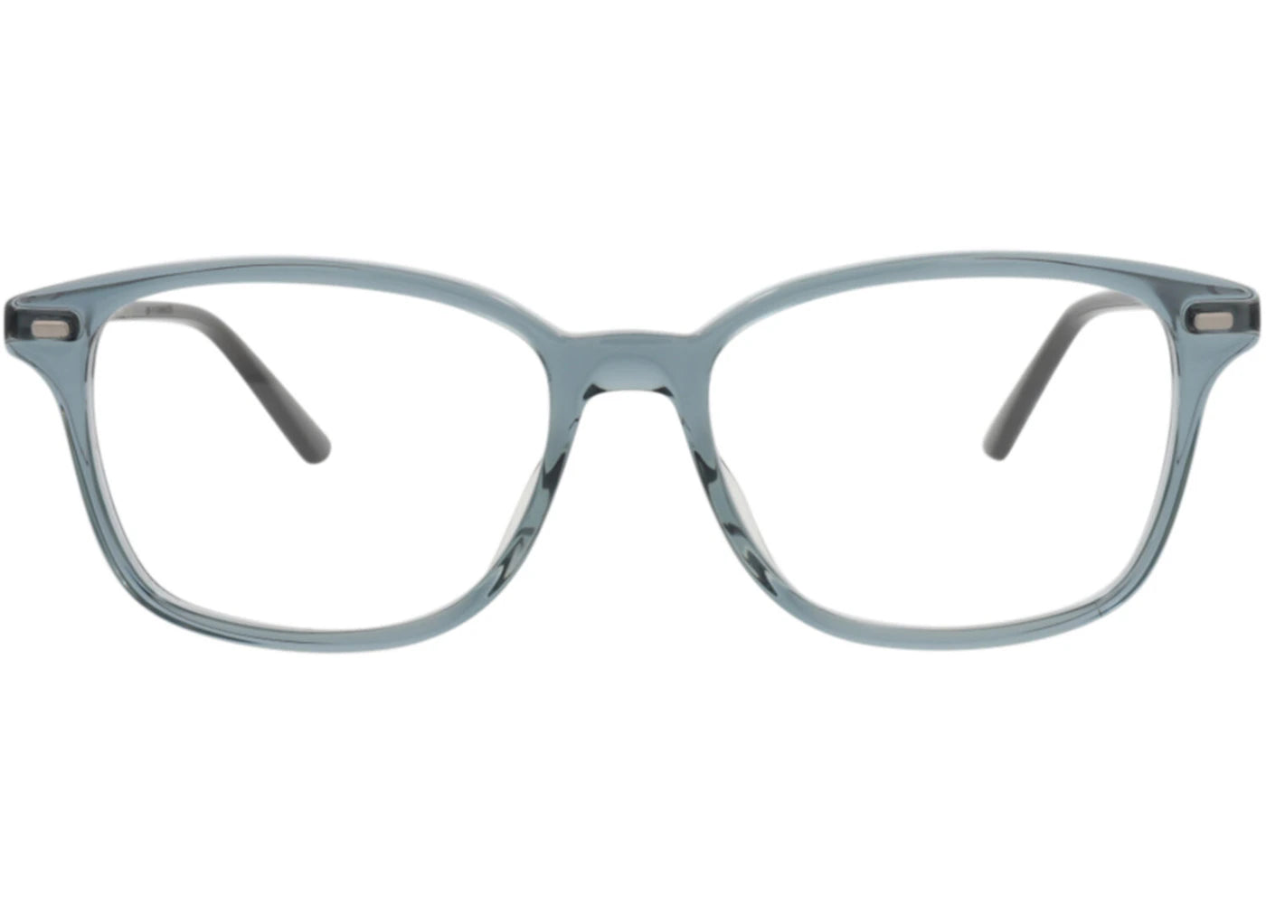 Gucci Square-Frame Acetate Optical Frames Grey Ruthenium Transparent (GG0520O-30007695-003)
