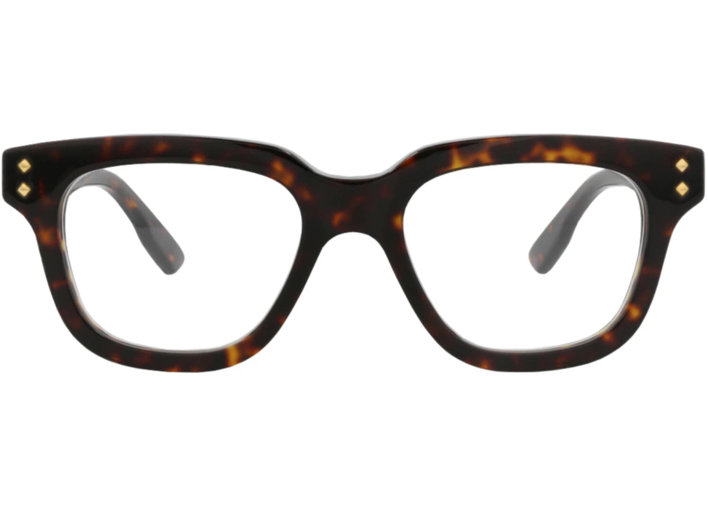 Gucci Square-Frame Acetate Optical Frames Havana Havana Transparent (GG1219O-30013476-002)