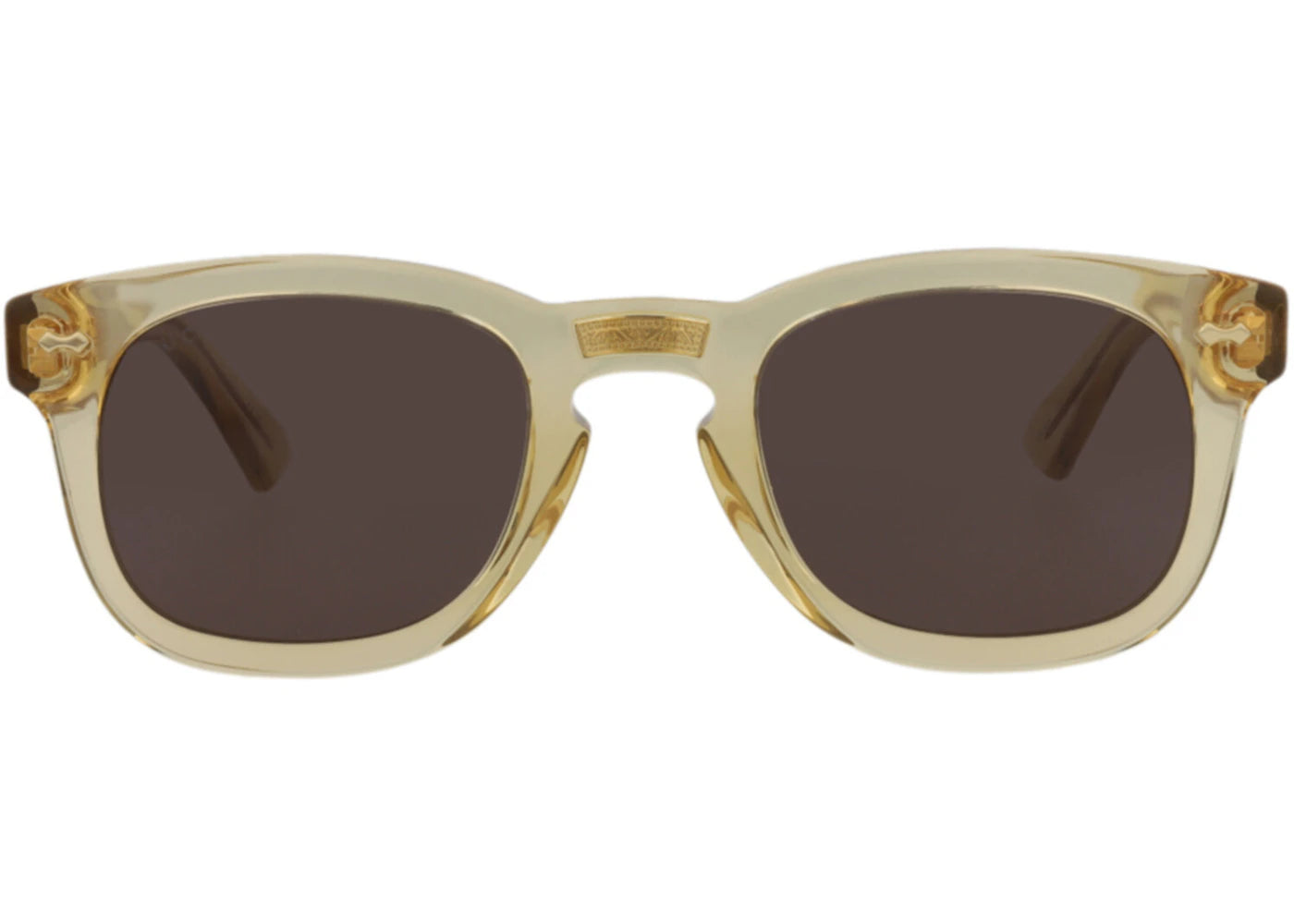 Gucci Square Frame Acetate Sunglasses Brown/Grey (GG0182S-30001748-006-20011)