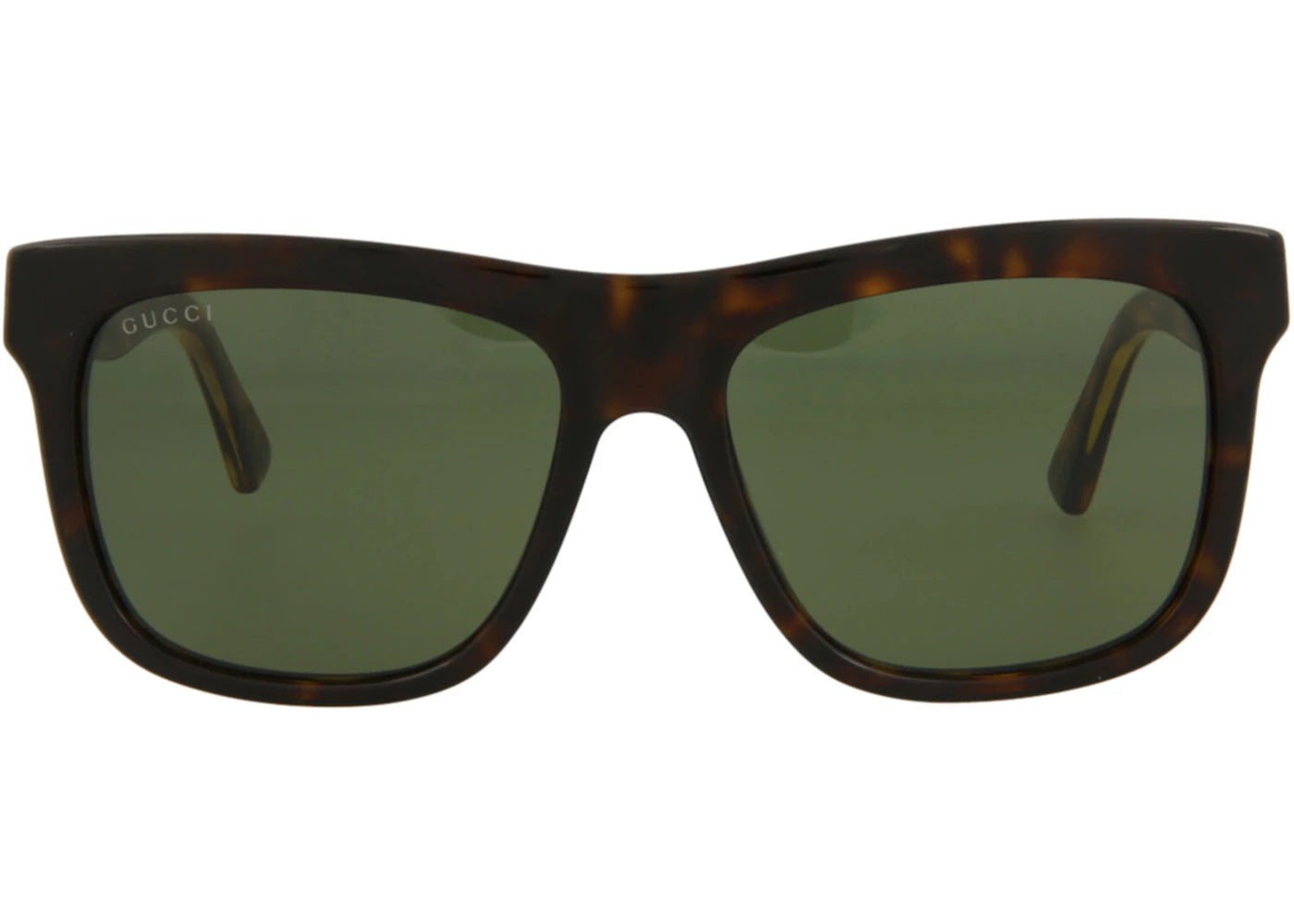 Gucci Square-Frame Acetate Sunglasses Havana Havana Green (GG0158SN-30013800-002)