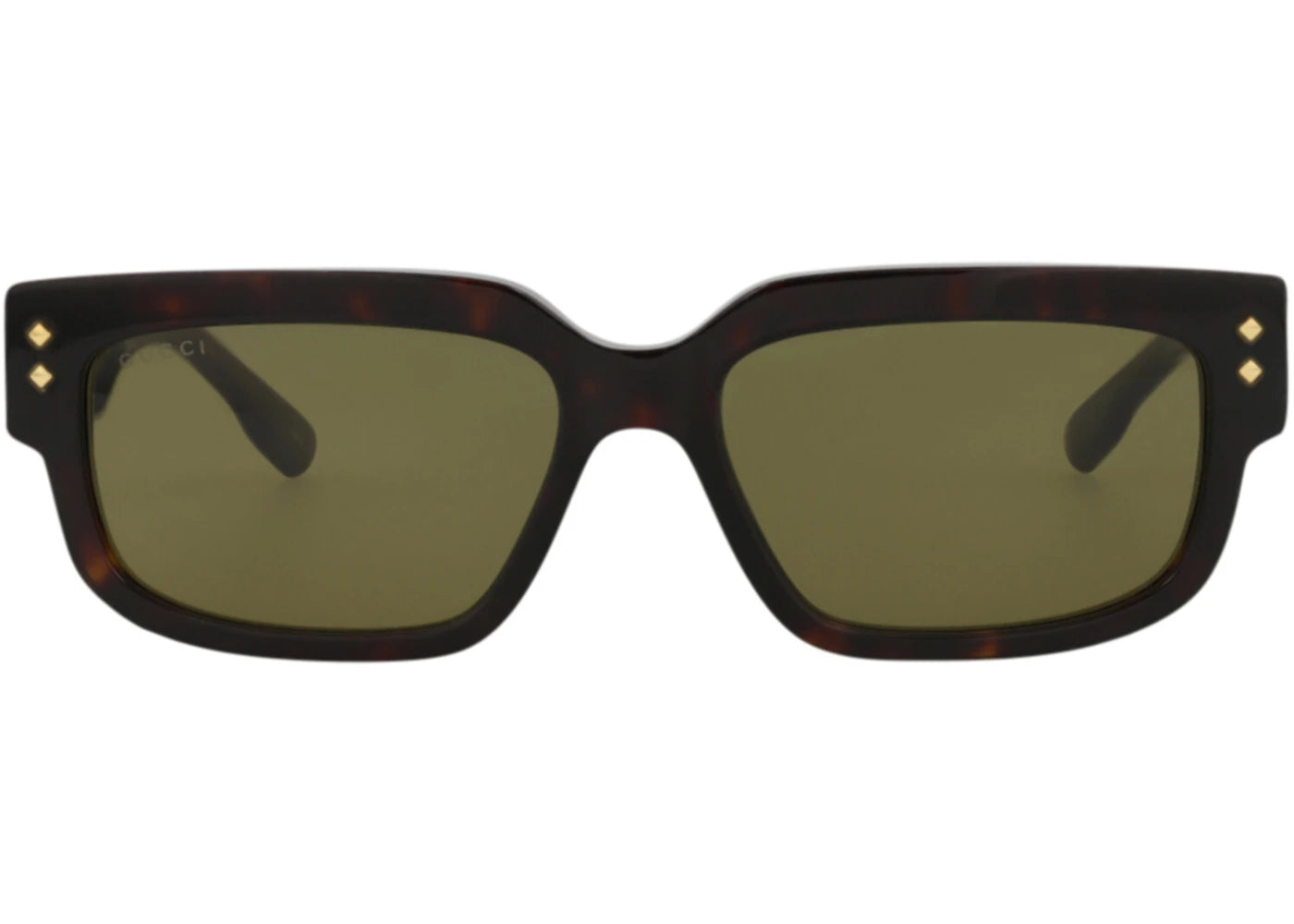 Gucci Square-Frame Acetate Sunglasses Havana/Havana/Green (GG1218S-30013477-002)