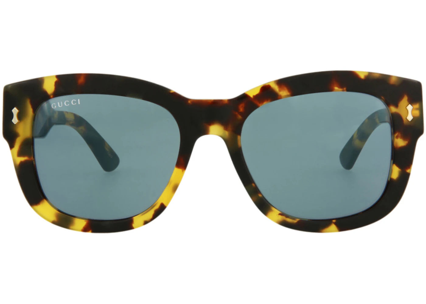 Gucci Square-Frame Bio Acetate Sunglasses Havana/Grey (GG1110S-30012853-003-20356)