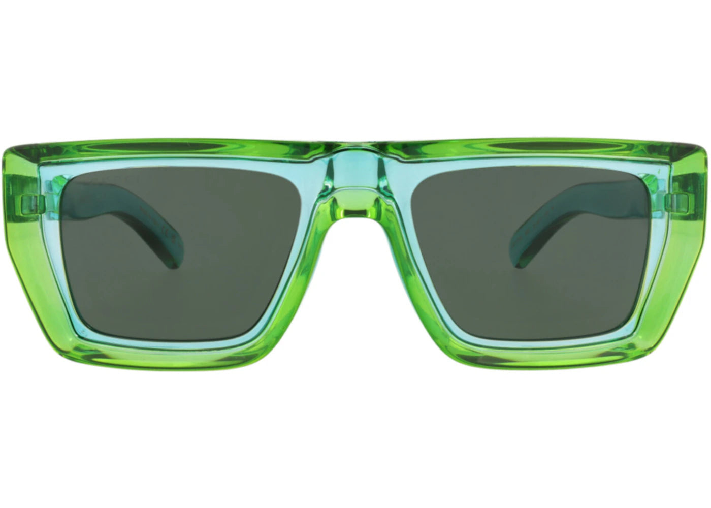 Gucci Square-Frame Injection Sunglasses Green Green Green (GG1723S-30015511-005)