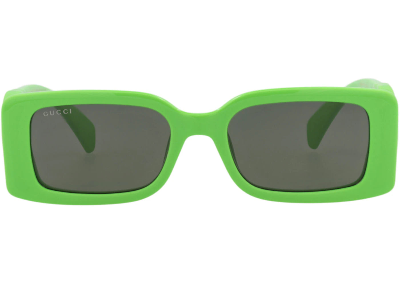 Gucci Square-Frame Injection Sunglasses Green Green Grey (GG1325S-30013843-009)