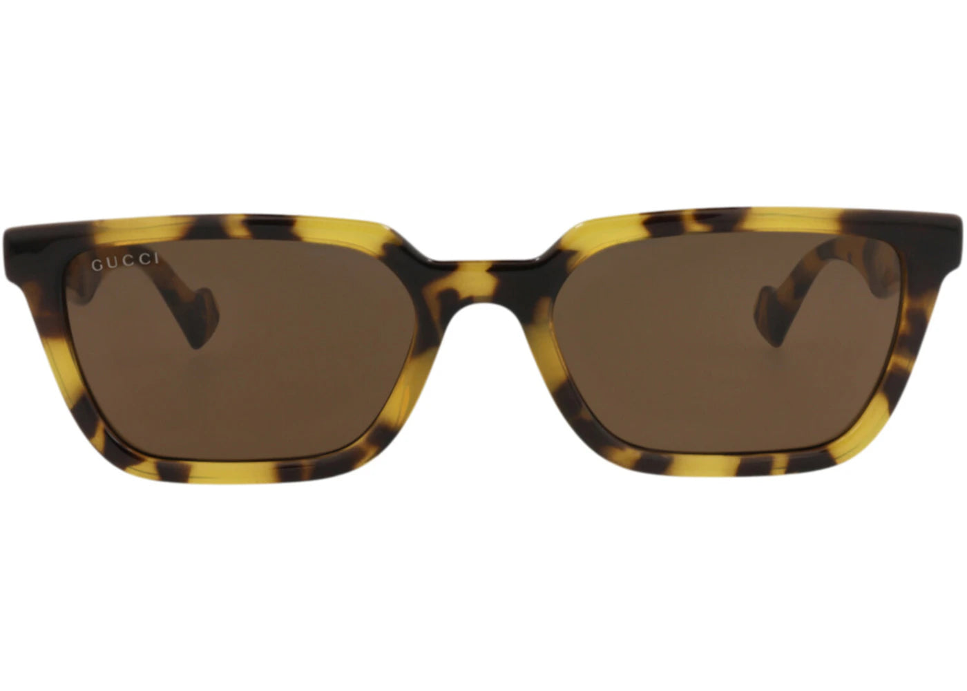 Gucci Square-Frame Injection Sunglasses Yellow Yellow Brown (GG1539S-30014815-005)