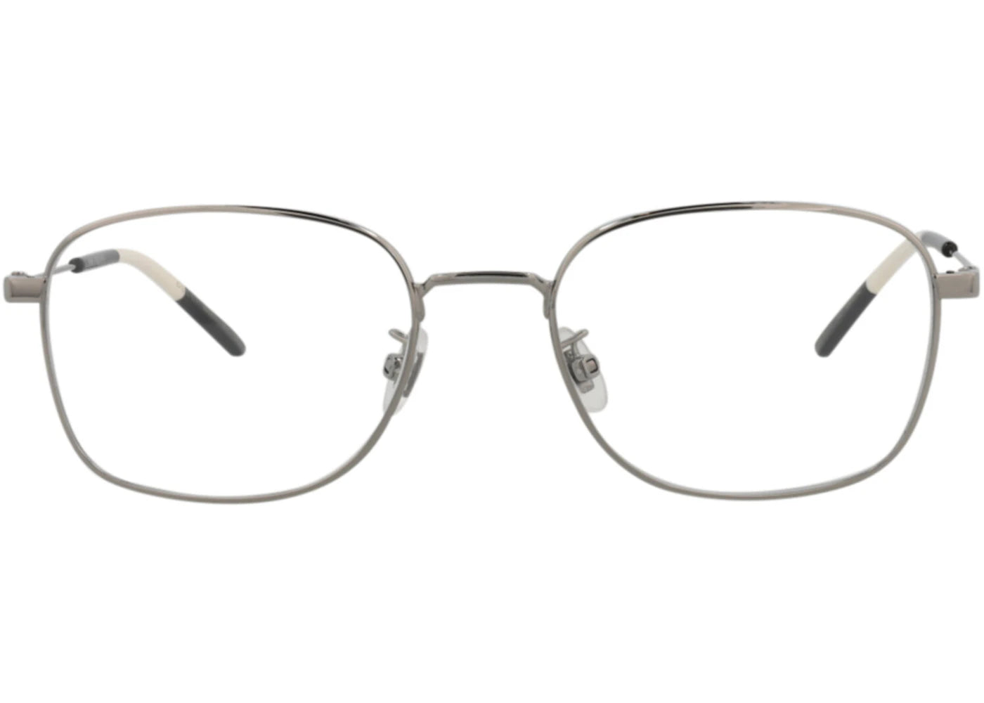 Gucci Square-Frame Metal Optical Frames Ruthenium Ruthenium Transparent (GG0685OA-30008578-002)