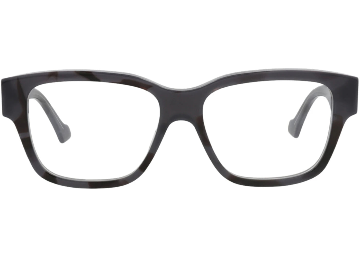 Gucci Square-Frame Recycled Acetate Optical Frames Grey Grey Transparent (GG1428O-30014479-009)