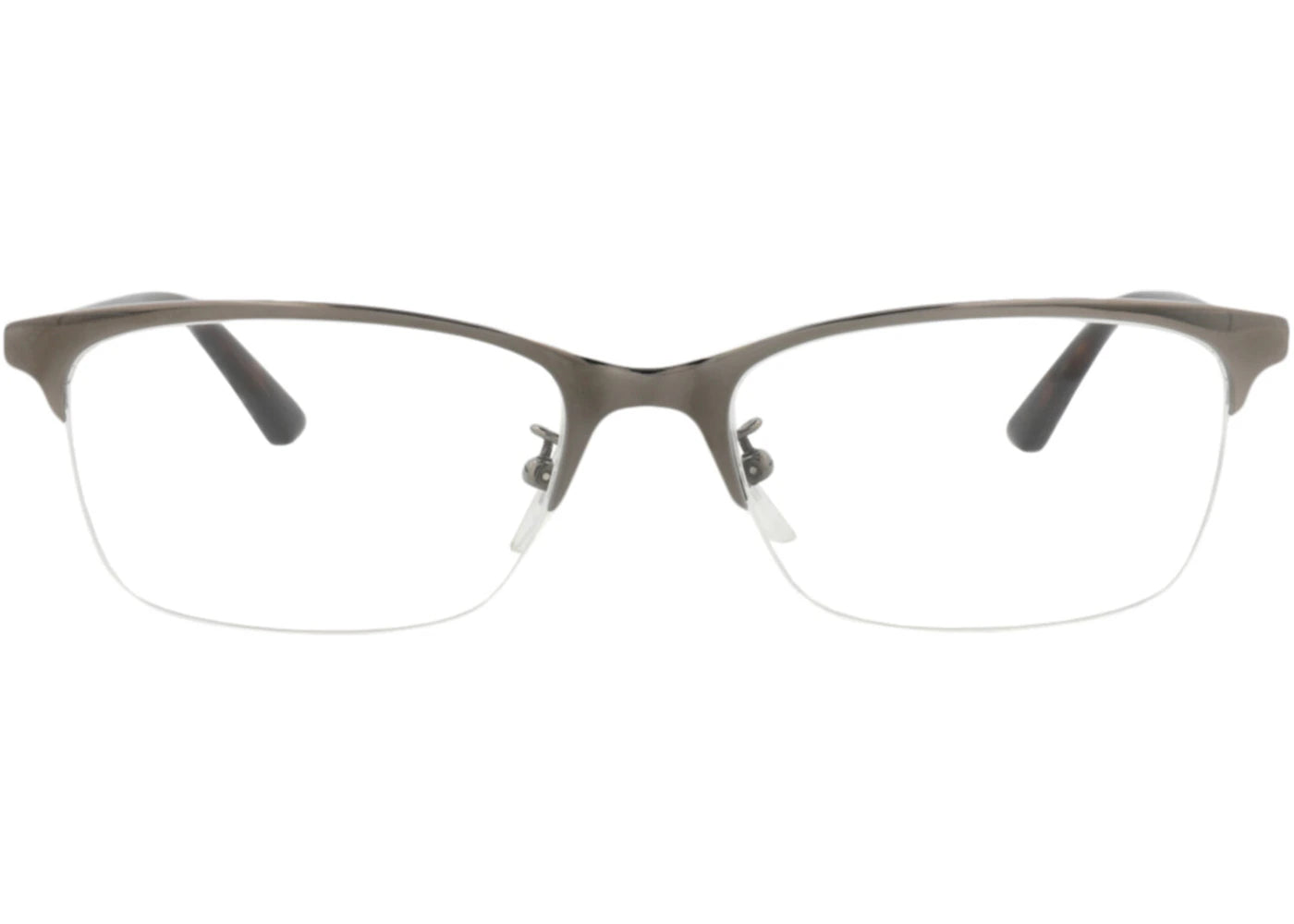 Gucci Square-Frame Titanium Optical Frames Ruthenium Havana Transparent (GG0132OJ-30001567-003)