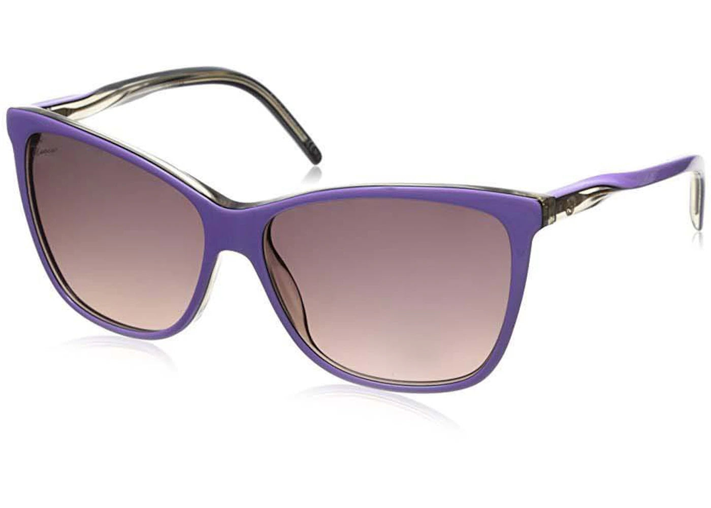 Gucci Square Interlocking GG Sunglasses Lilac (343656-4030-805773112)