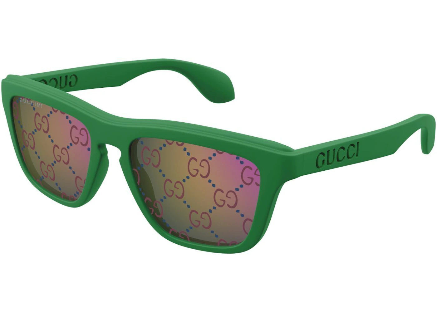 Gucci Square Logo Frame Sunglasses Green/Blue (GG1571S-004)