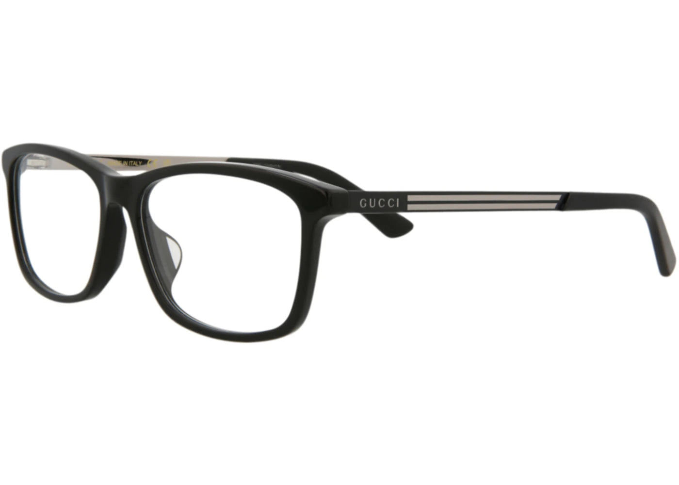 Gucci Square Rectangle Optical Frames Black/Black/Transparent (GG0699OA-30008605-001)
