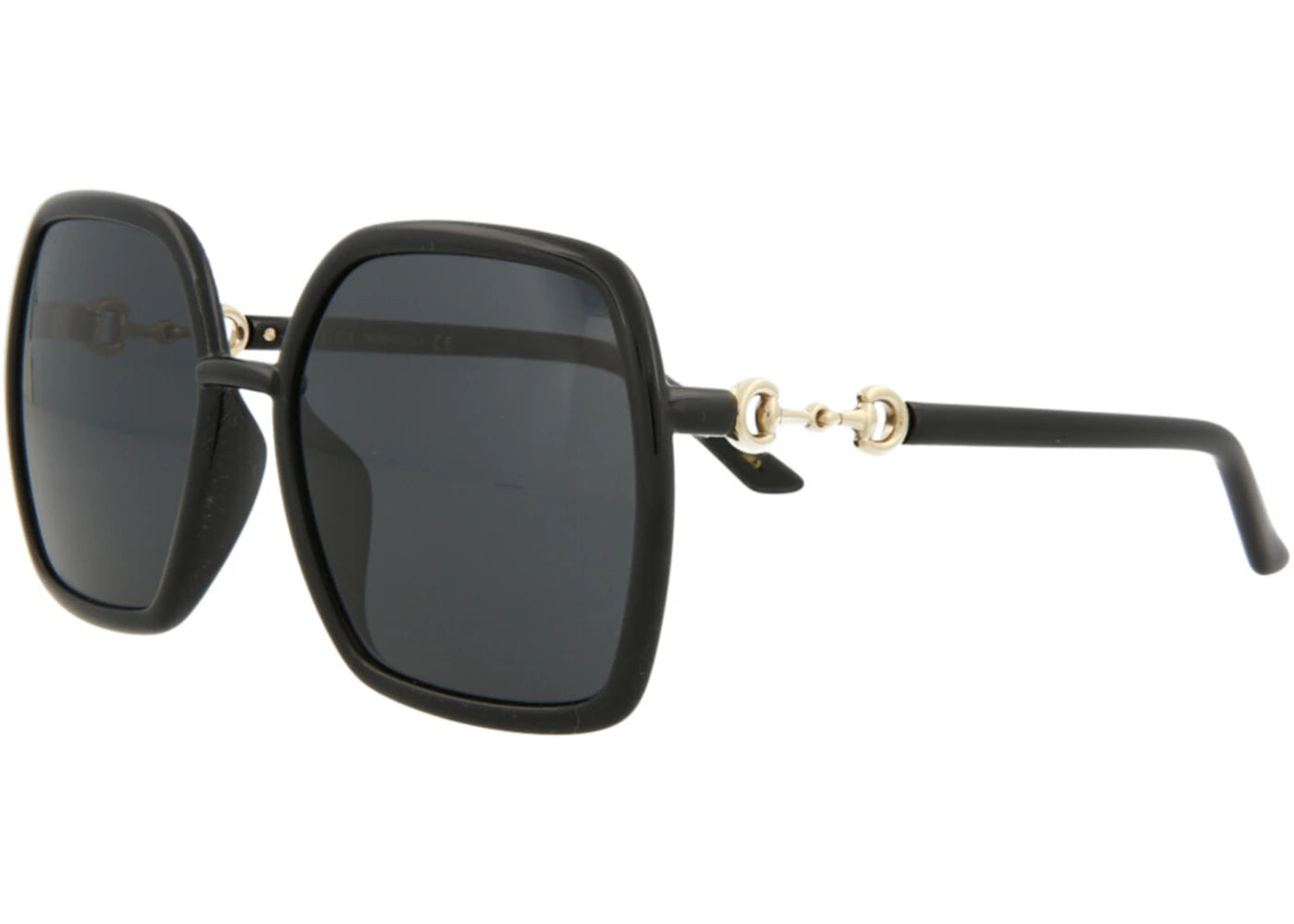 Gucci Square Sunglasses Black/Black/Grey (GG0890SA-30011146-001)