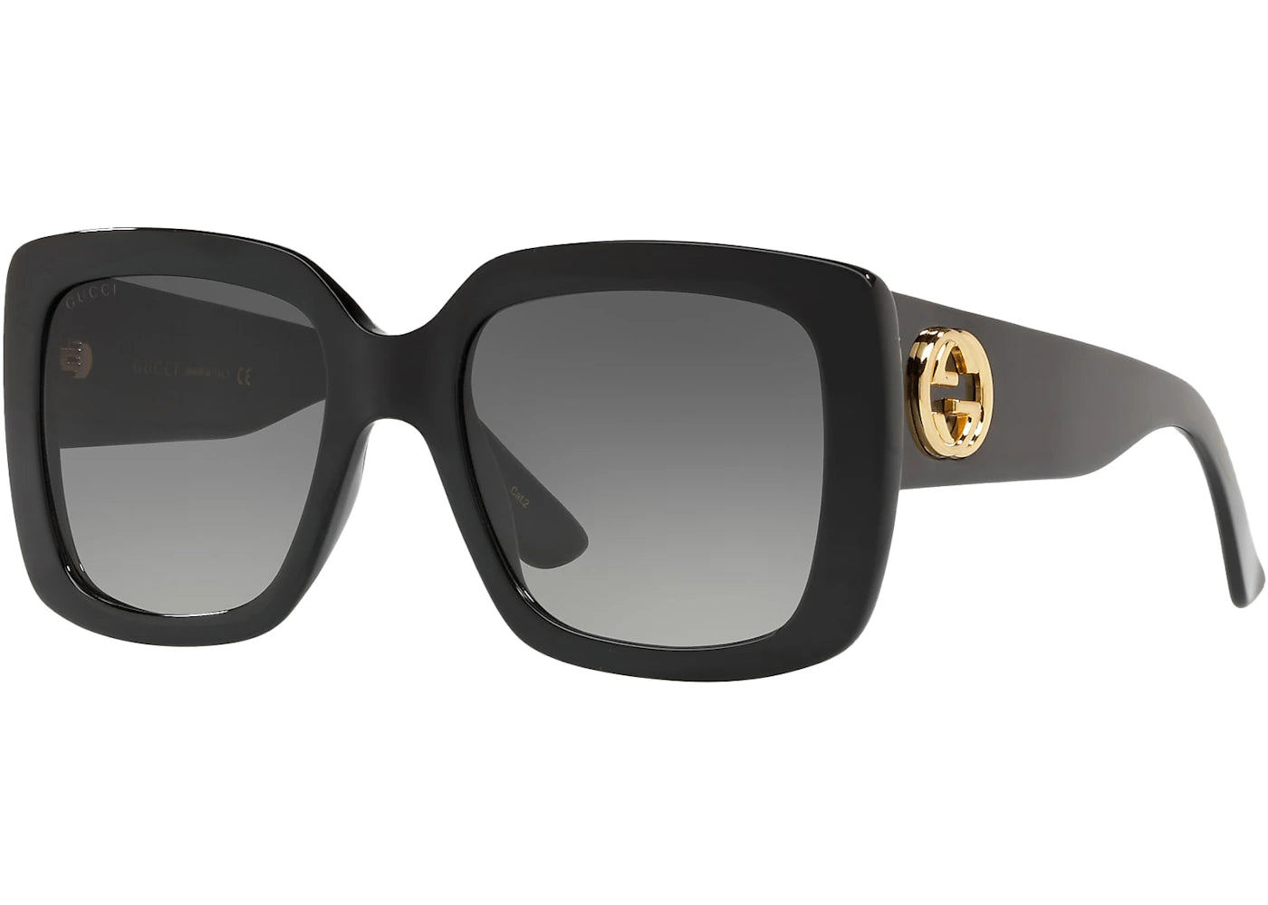 Gucci Square Sunglasses Black (GG0141Sn)