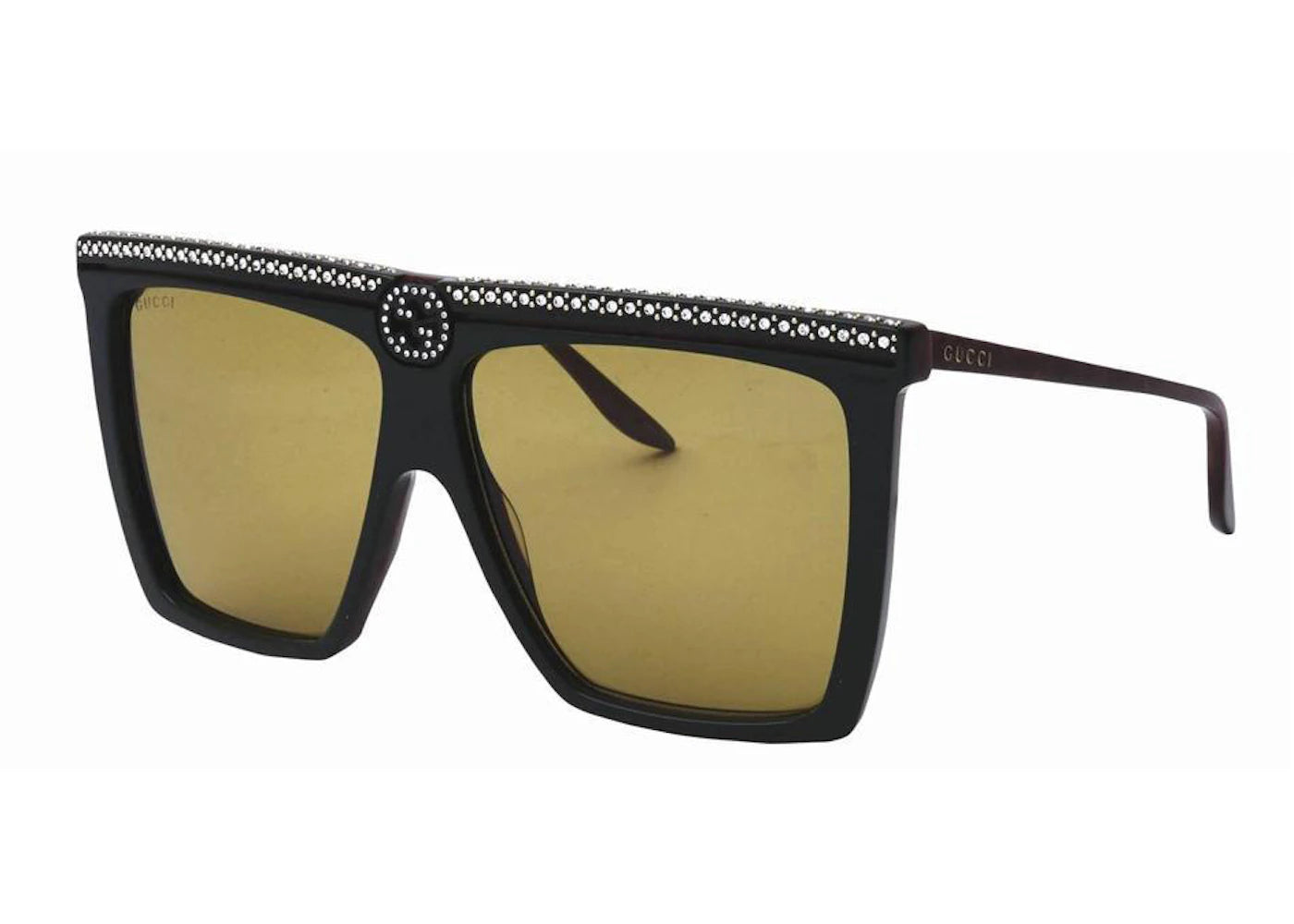 Gucci Square Sunglasses Black (GG0733S-005-62)
