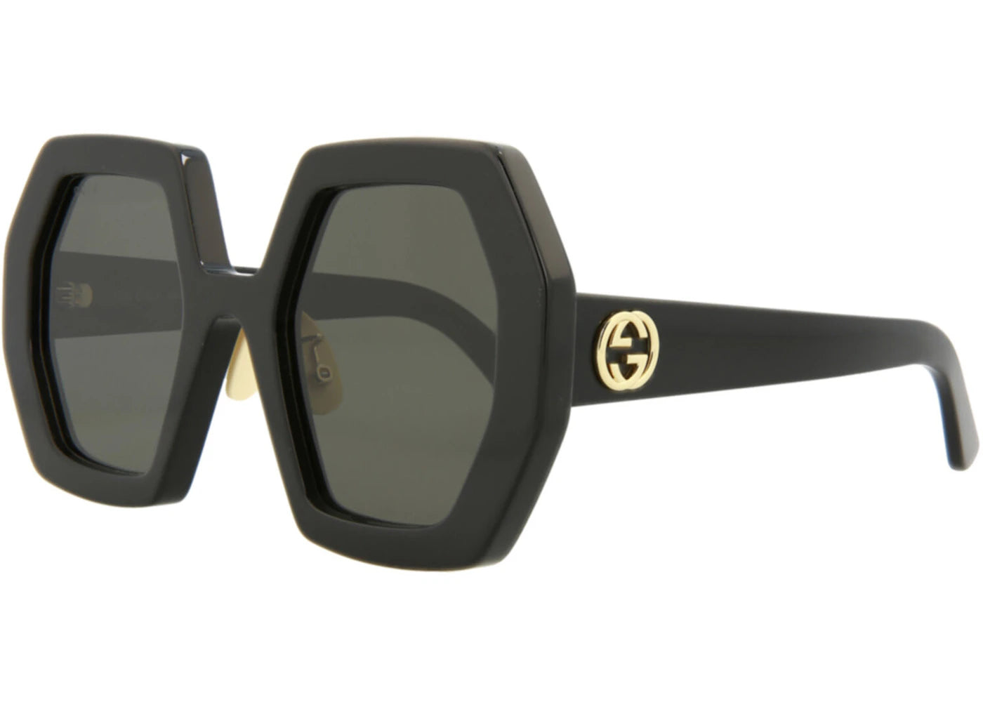 Gucci Square Sunglasses Black/Grey (GG0772S-30008963-004)