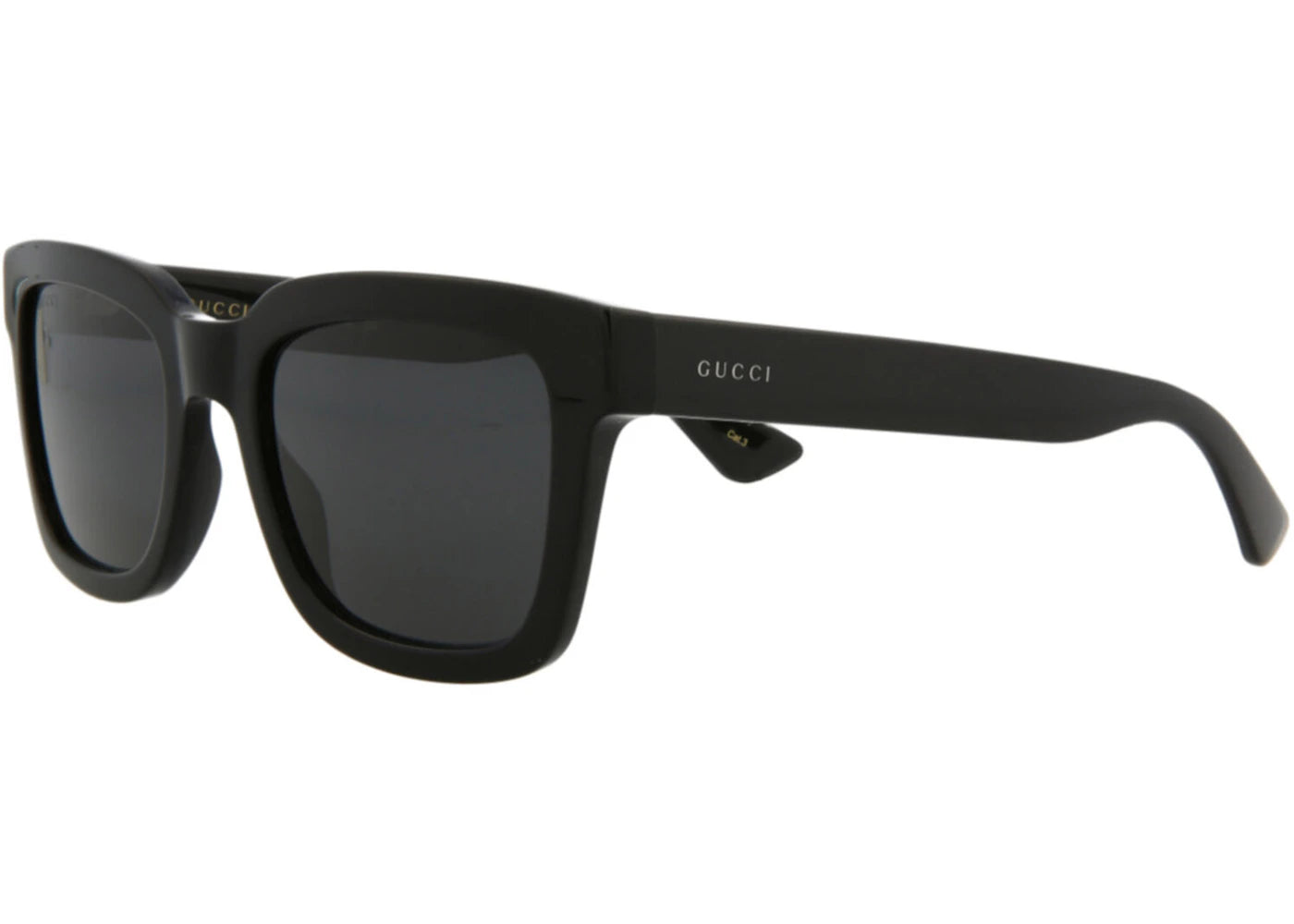 Gucci Square Sunglasses Black/Smoke (GG0001SN-30013210-001)
