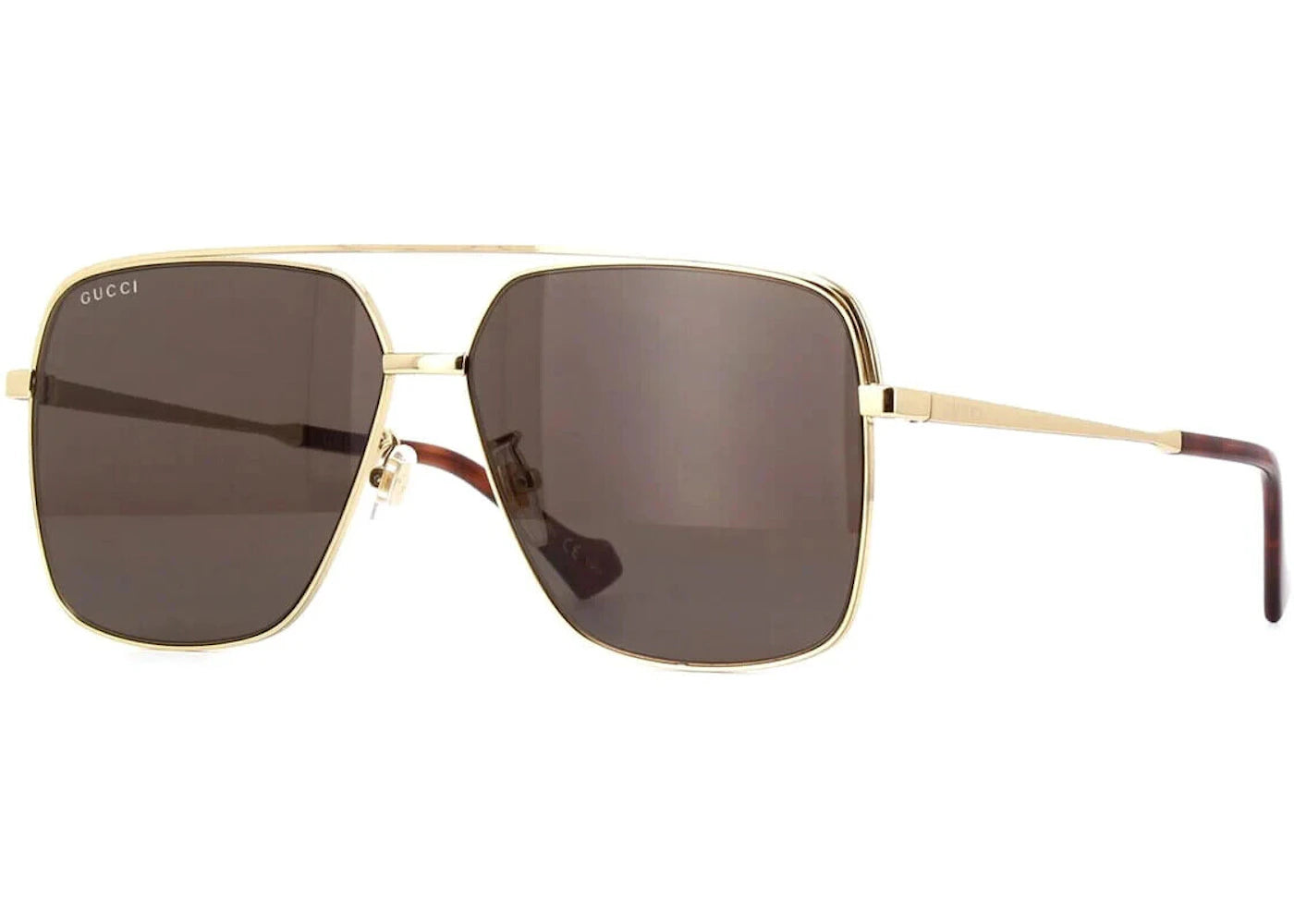 Gucci Square Sunglasses Gold (GG1099SA-003-61)