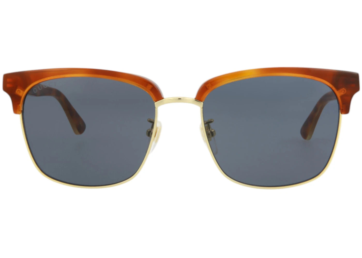 Gucci Square Sunglasses Havana/Blue(GG0382S-30006051-005)