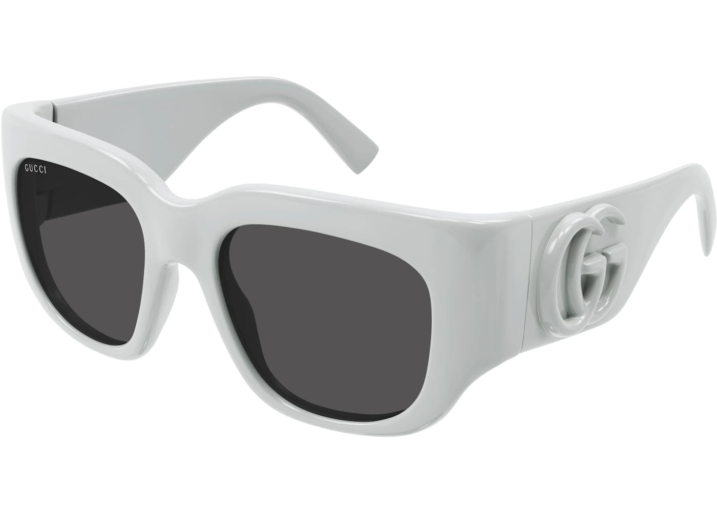 Gucci Square Sunglasses Light Grey/Grey (GG1545S-003)