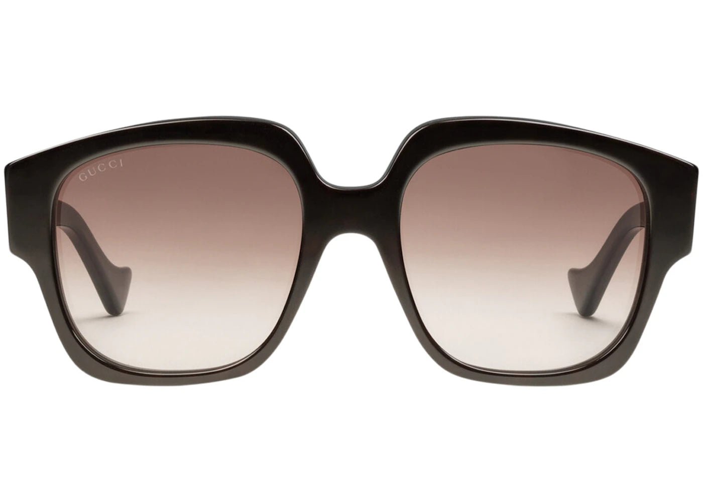 Gucci Squared Frame Sunglasses Tortoiseshell/Gradient Brown (720727 J0740 2323)