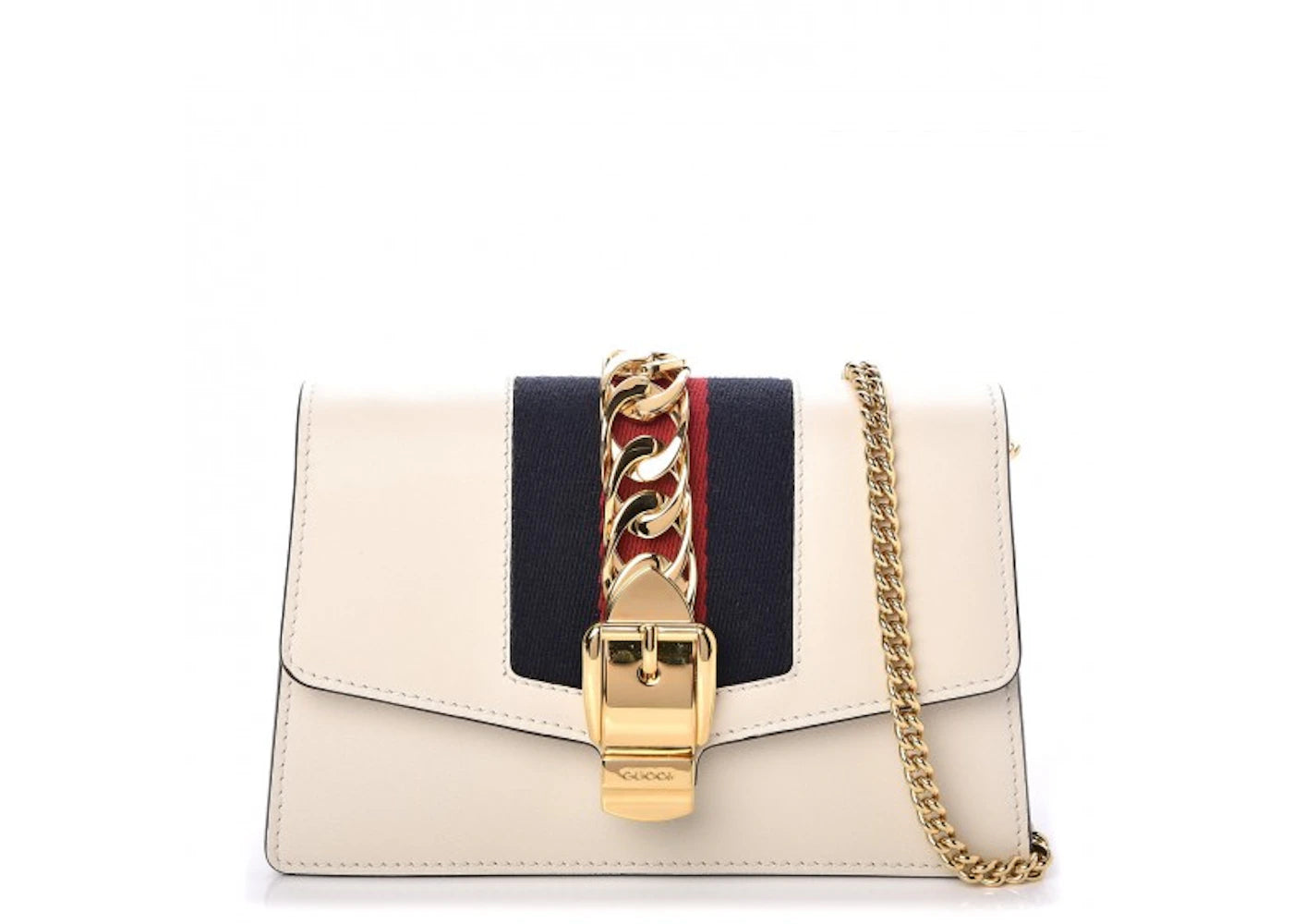 Gucci Sylvie Super Mini White