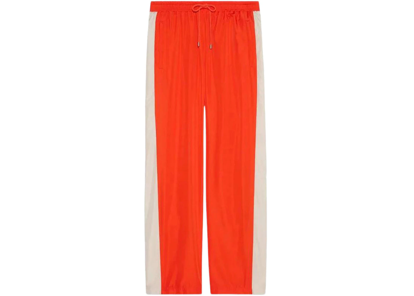 Gucci Tape Detail Track Pants Orange