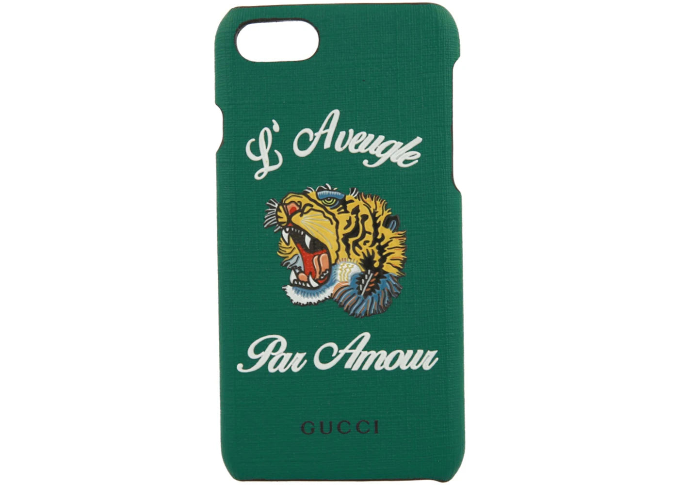 Gucci Tiger Head iPhone 7 Case Emerald