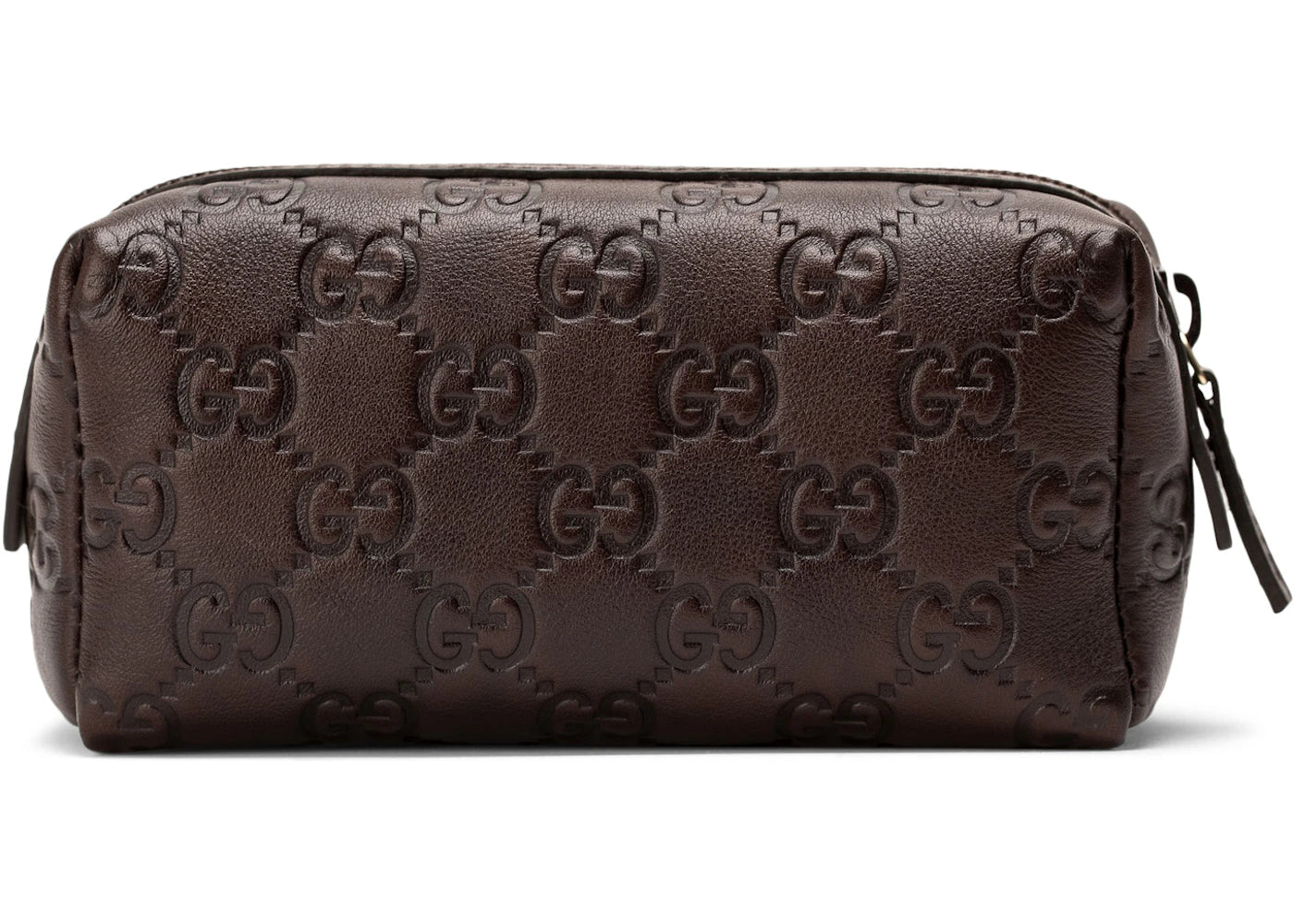 Gucci Toiletry Case Guccissima Small Brown