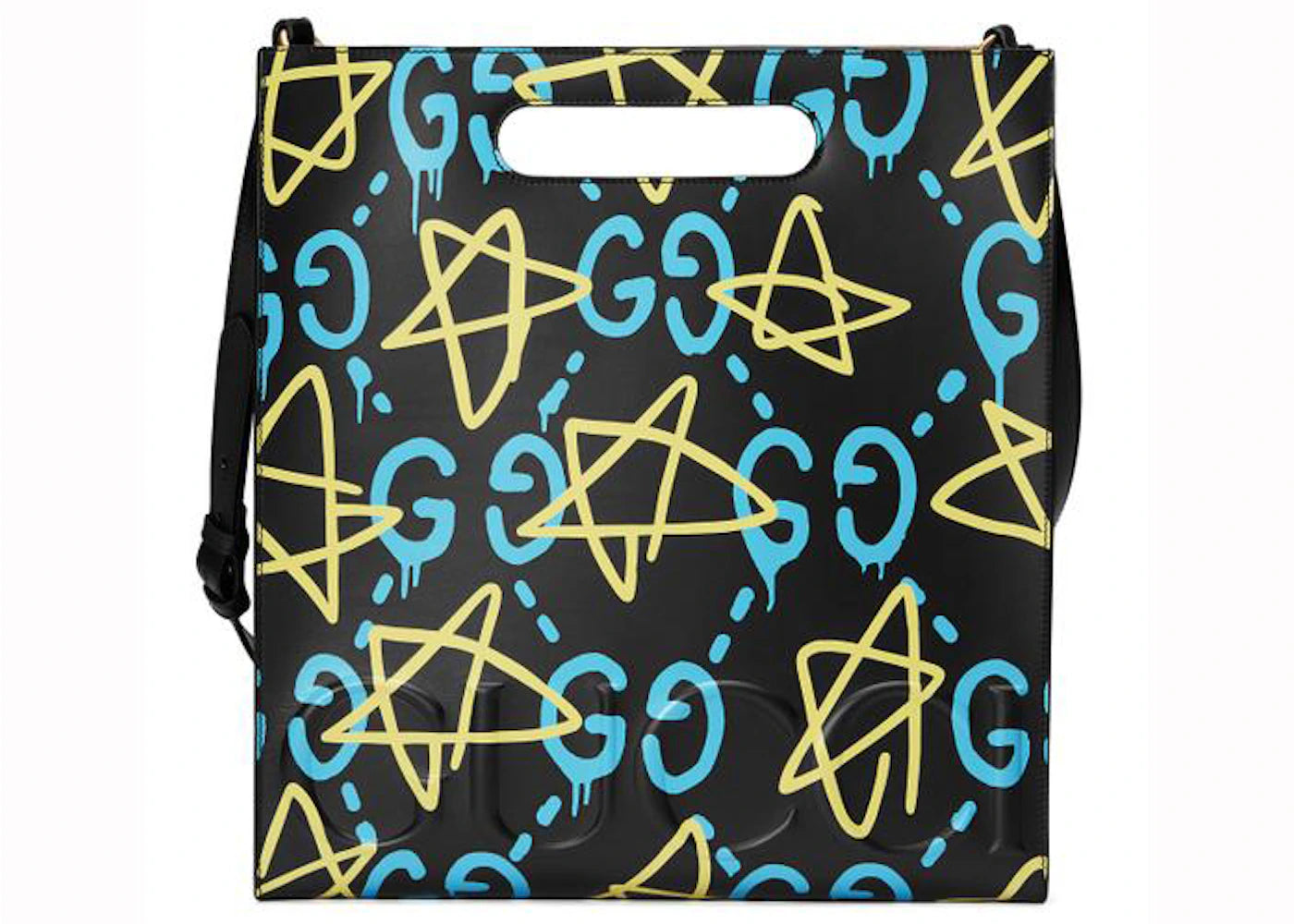 Gucci Tote GucciGhost Black/Multicolor