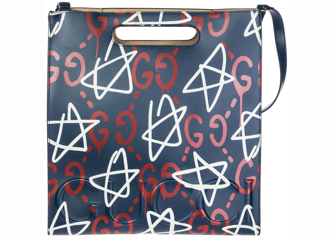 Gucci Tote GucciGhost Navy/Multicolor