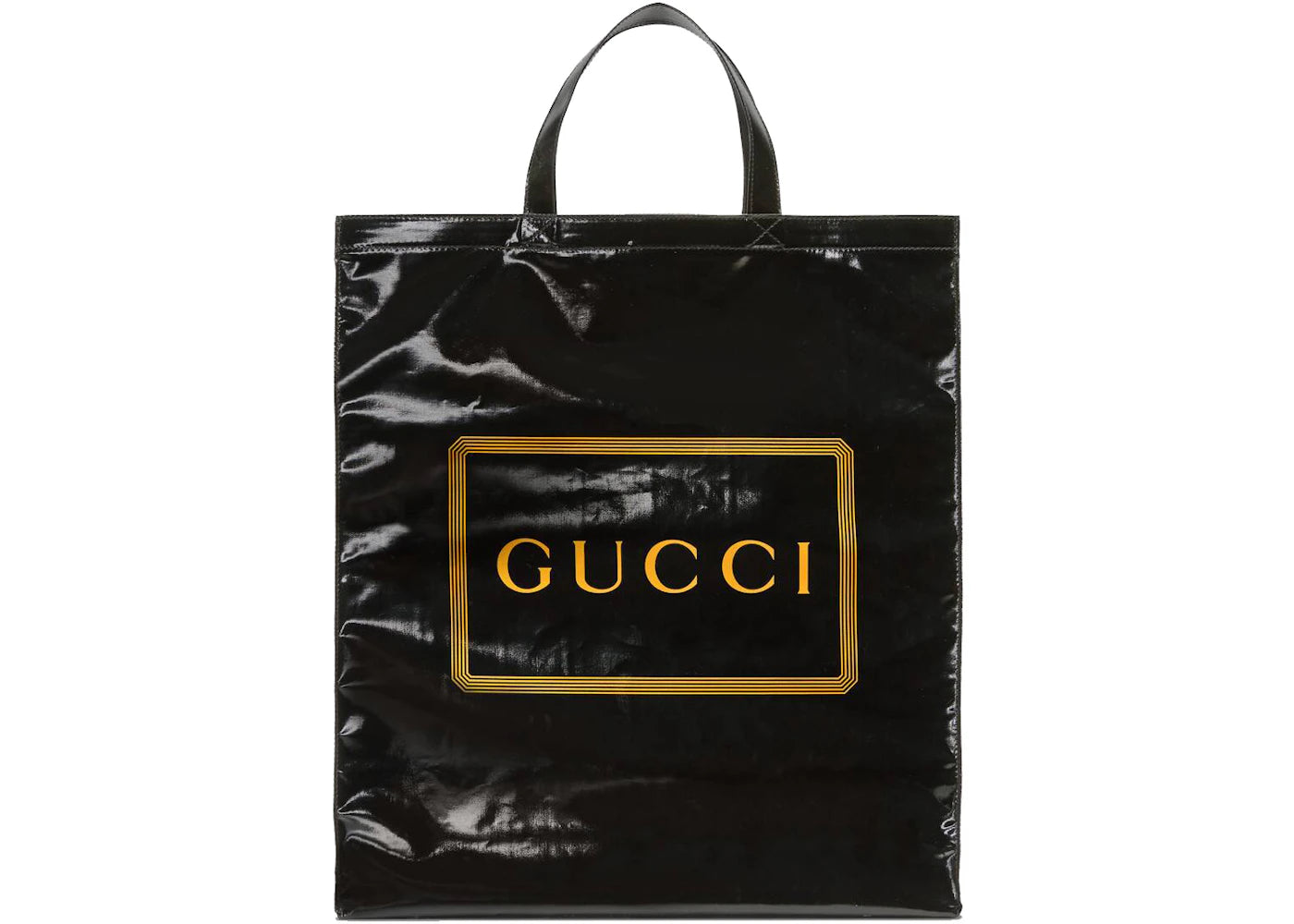 Gucci Tote Print Medium Black