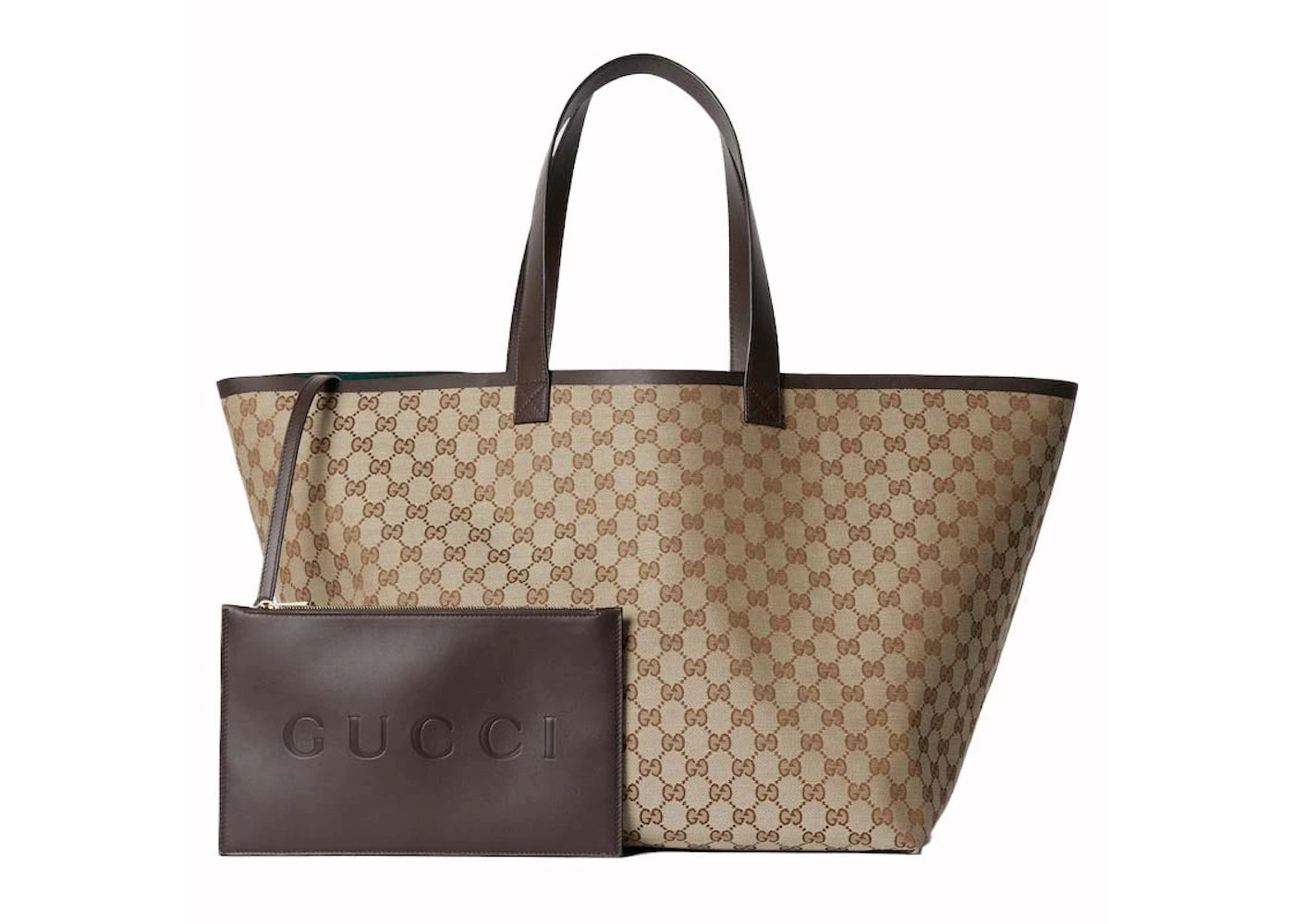 Gucci Totissima Large Tote Bag Beige/Ebony