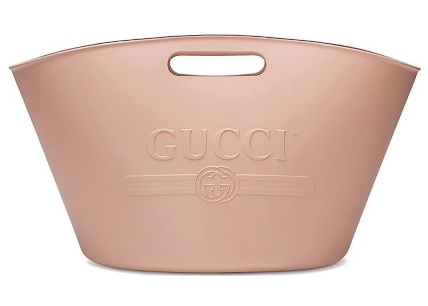 Gucci Vintage Logo Tote Rubber Pink