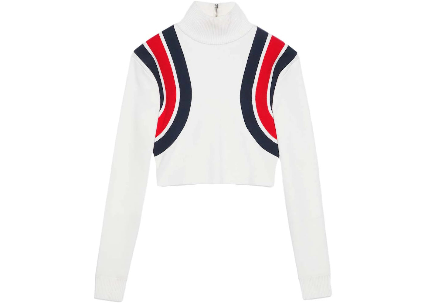 Gucci Viscose Knit Top Ivory