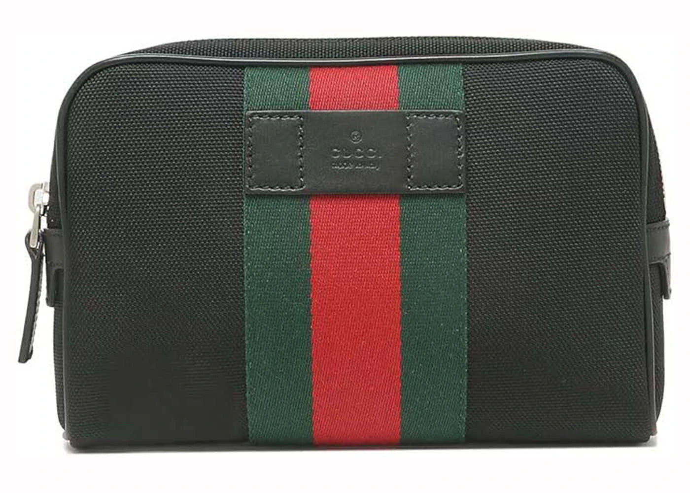 Gucci Web Belt Stripe Belt Bag Black