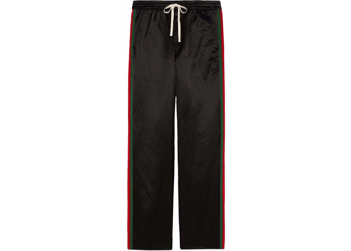 Gucci Web-Panel Track Pants Black/Red/Green