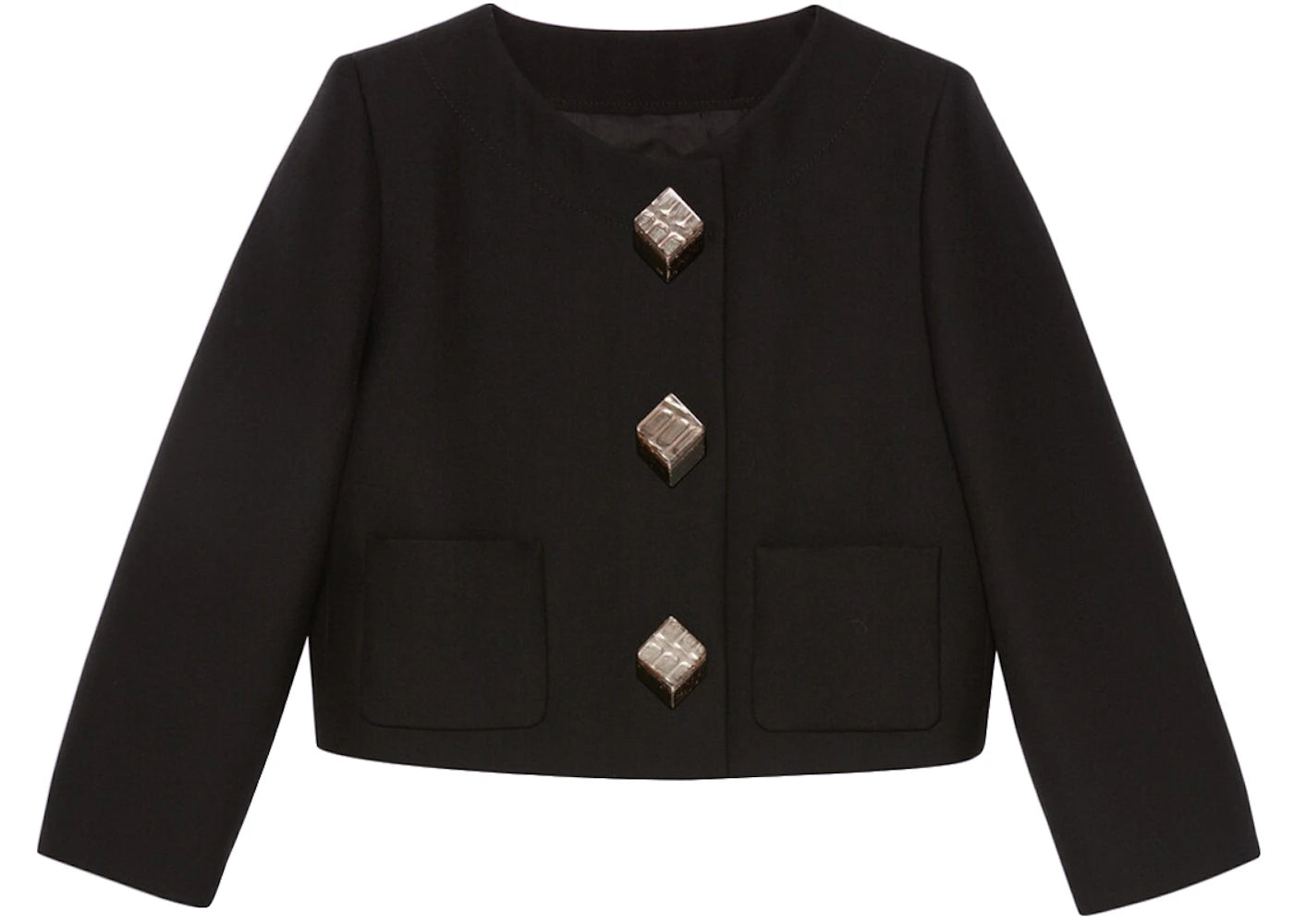 Gucci Women's Dry Wool Jacket Black