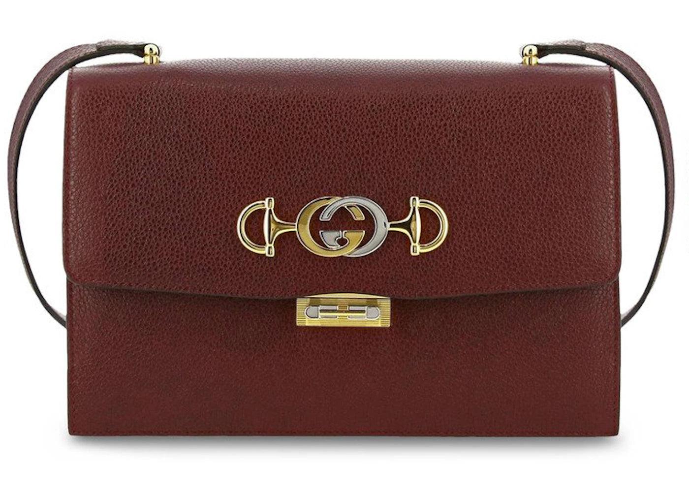 Gucci Zumi Shoulder Bag Small Burgundy