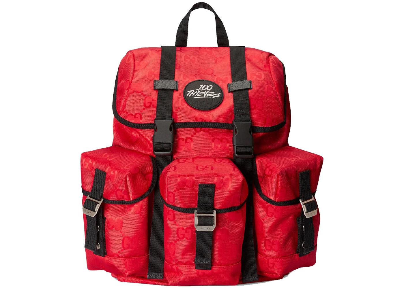 Gucci Off The Grid x 100 Thieves Backpack  Red